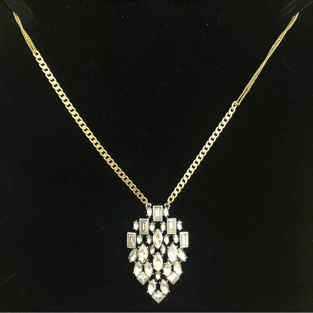 Stella & Dot | Crystal Pendant Statement Necklace